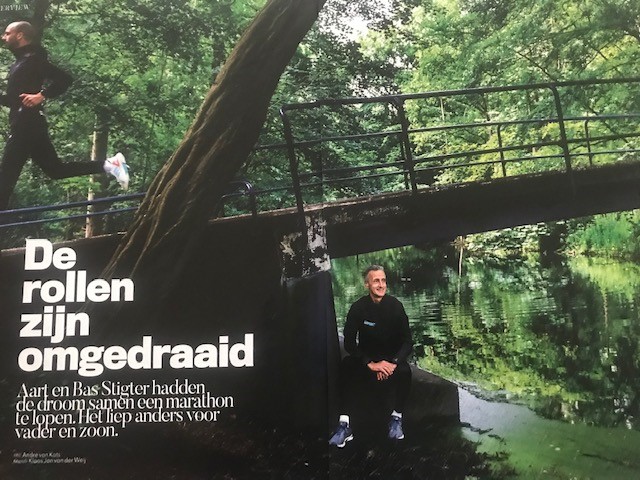 Dubbelinterview met Bas en Aart Stigter in Runner's World